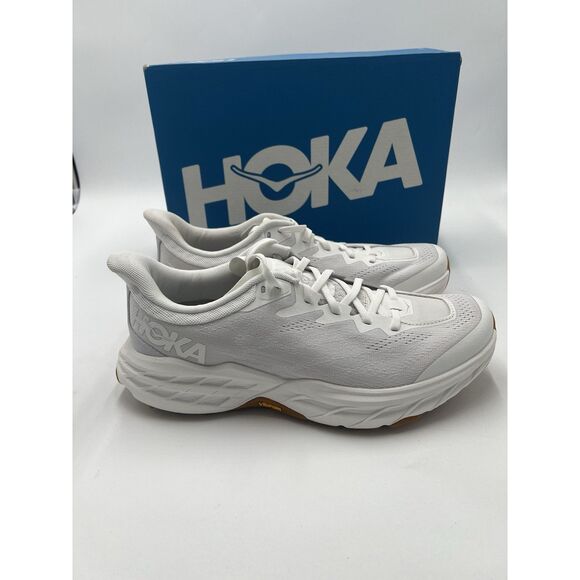 Hoka One One Speedgoat 5 White Cloud Hiking Running 1123158/WNCL Women's Sz 8.5B - Picture 3 of 8